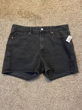 Old Navy Black Jean Shorts NWT